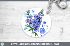 GorgeousWatercolor Keychain design.