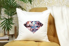 Watercolor Diamond Clipart Bundle Product Image 6
