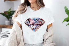 Watercolor Diamond Clipart Bundle Product Image 2