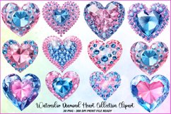 Diamond Clipart,Diamond Heart Png,Wedding Clipart,Watercolor Wedding,Valentine Clipart,Valentines Clipart,Valentine Diamond,Valentine Ephemera,Watercolor Valentine,Valentines Png,Romantic Clipart,Valentine Png Design,Valentines Day,Canvas &amp; Surfaces,Stenc