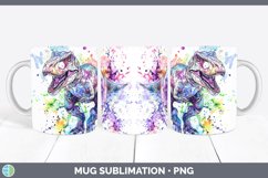 GorgeousWatercolor Mug Wrap design.
