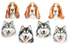 Watercolor Dog Breed Clipart Bundle Product Image 2