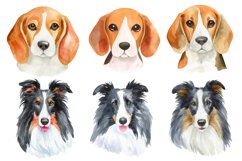 Watercolor Dog Breed Clipart Bundle Product Image 3