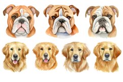 Watercolor Dog Breed Clipart Bundle Product Image 5