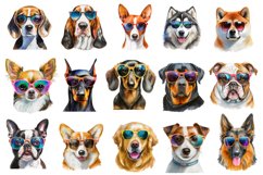 Watercolor Dog Clipart Bundle Product Image 1