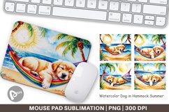 Mouse Pad Dog in Summer Hammock Product Image 1