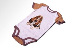 Watercolor Dog Sublimation Basset Hound, Dalmatian Product Image 10