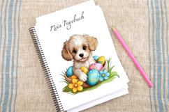 Watercolor Dogs Easter Clipart Bundle Product Image 4