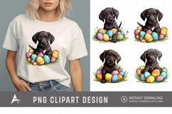 Watercolor Dogs Easter Clipart Product Image 1