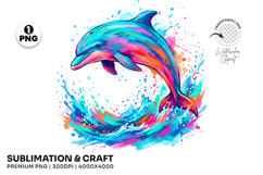 dolphin png, dolphin clipart, ocean animal, watercolor dolphin, tropical png, marine life, beach clipart, summer design, ocean sublimation, sea creature