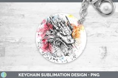 GorgeousWatercolor Keychain design.