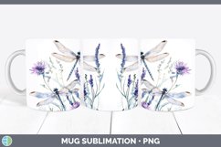 GorgeousWatercolor Mug Wrap design.