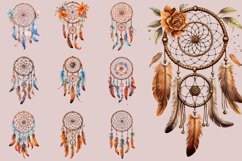 Watercolor Dream Catcher Clipart PNG 25 Product Image 3