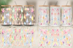 Watercolor Dripping Glass Can Wraps Product Image 4