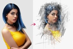 Watercolor Dropping Portrait Effect Product Image 3