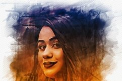 Watercolor Dropping Portrait Effect Product Image 5