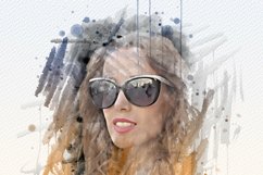 Watercolor Dropping Portrait Effect Product Image 6