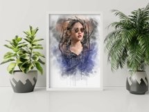 Watercolor Dropping Portrait Effect Product Image 8