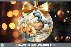 GorgeousWatercolor Ornament design.