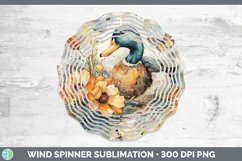 GorgeousWatercolor Wind Spinner design.