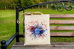 Fireworks Independence Day Sublimation Clipart Bundle - 20 Product Image 8