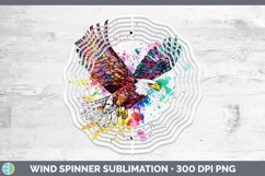 GorgeousWatercolor Wind Spinner design.