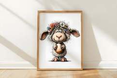 Watercolor Easter Animal Clipart Product Image 3