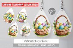 Earring Teardrop Easter Basket Product Image 1