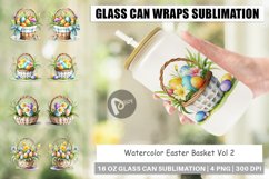 Glass Can Wraps Easter Basket Product Image 1