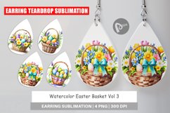 Earring Teardrop Easter Basket Product Image 1