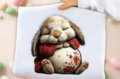 Watercolor Easter Bunny Clipart Product Image 2