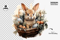 Watercolor Happy Easter spring Sublimation