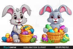 Watercolor Easter Artwork Clipart Product Image 1