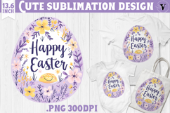 Watercolor Egg | Easter clipart | Happy Easter Product Image 1