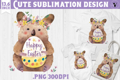Watercolor Quokka | Easter clipart | Happy Easter Product Image 1