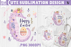 Watercolor Seahorse | Easter clipart | Happy Easter Product Image 1