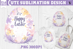 Watercolor Egg | Easter clipart | Happy Easter Product Image 1