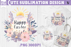 Watercolor Egg | Easter clipart | Happy Easter Product Image 1