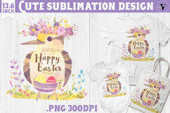 Watercolor Woodpecker | Easter clipart | Happy Easter Product Image 1
