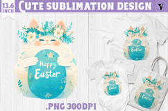 Watercolor Cat | Easter clipart | Happy Easter Product Image 1