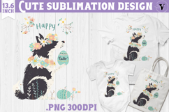 Watercolor Dog | Easter clipart | Happy Easter Product Image 1