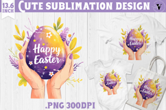 Watercolor Egg | Easter clipart | Happy Easter Product Image 1