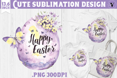 Watercolor butterfly | Easter clipart | Happy Easter Product Image 1