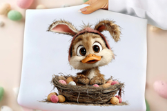 Watercolor Easter Cute Goose Clipart Product Image 2