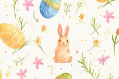 Watercolor Easter Digital Paper Product Image 1