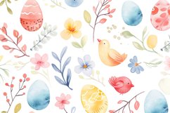 Easter Watercolor Backdrop Bundle Product Image 4