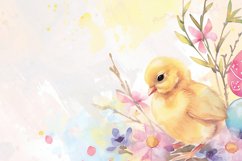 Easter Watercolor Backdrop Bundle Product Image 6