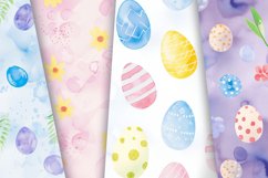 Watercolor Easter Digital Paper Background Product Image 1