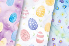 Watercolor Easter Digital Paper Product Image 1