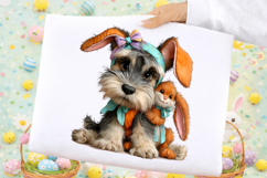 Watercolor Easter Dog Clipart Product Image 2